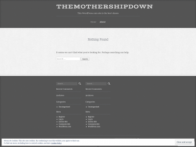 themothershipdown.com snapshot