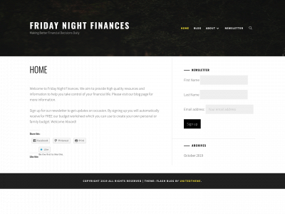fridaynightfinances.com snapshot