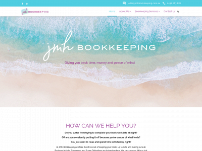 jmhbookkeeping.com.au snapshot