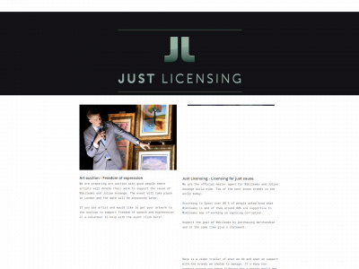 www.just-licensing.com snapshot