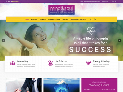 mindsoulcounselling.com snapshot