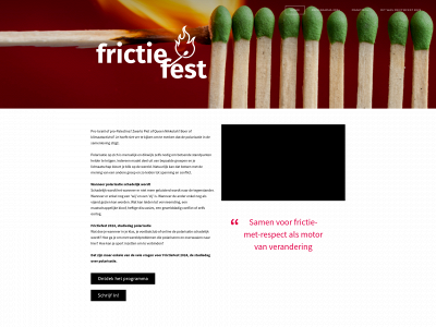 www.frictiefest.be snapshot