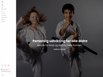karate-klubben.dk snapshot