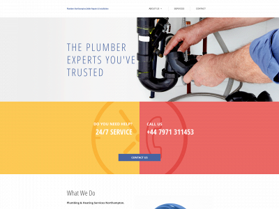 plumbers-northampton.com snapshot