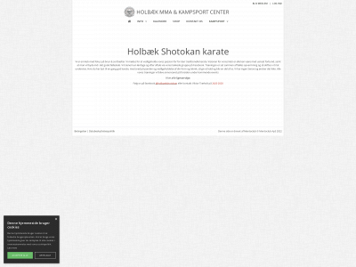 holbaek-shotokan.dk snapshot