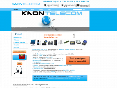 kaontelecom.com snapshot