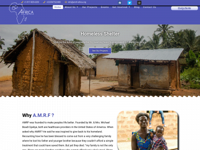 amrf-africa.org snapshot