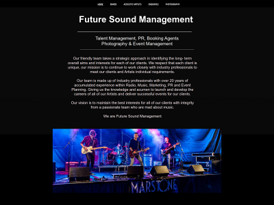 futuresoundmanagement.com snapshot