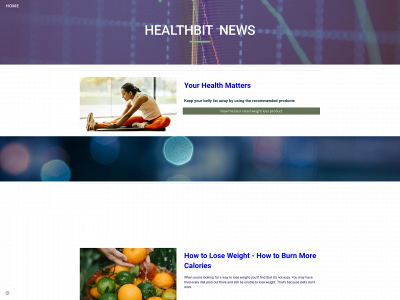 healthbit.info snapshot