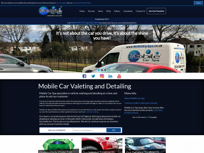 mobilecarspa.co.uk snapshot