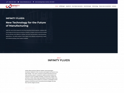 infinityfluids.com snapshot