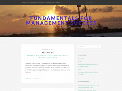 fundamentalsformanagementsuccess.com snapshot