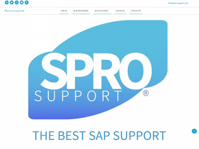 www.spro-support.com snapshot