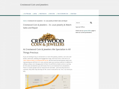 crestwoodcoin.com snapshot