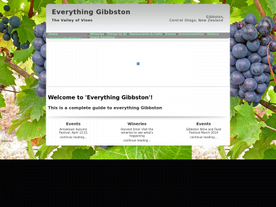 gibbston.info snapshot