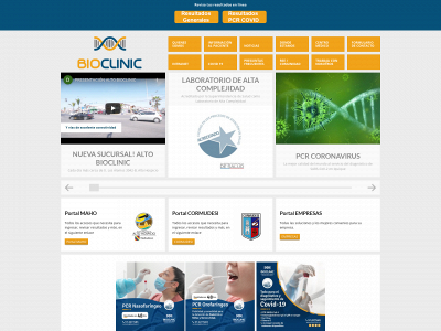 bioclinic.cl snapshot