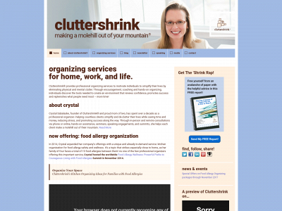 cluttershrink.com snapshot