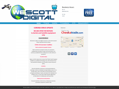 wescott-digital.co.uk snapshot