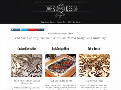 darkdesigngraphics.co.uk snapshot