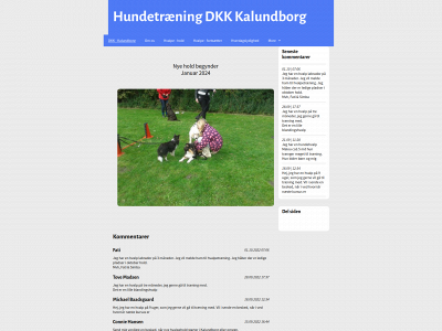 hundetraening-kalundborg.dk snapshot
