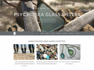 www.psycho-sea-glass-sisters.com snapshot