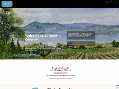 winetourhandbook.ca snapshot
