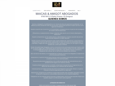 maicas-abogados.es snapshot