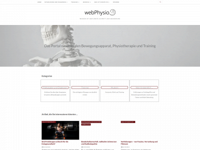 webphysio.org snapshot