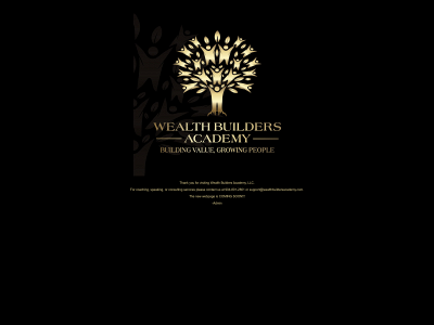 wealthbuildersacademy.com snapshot