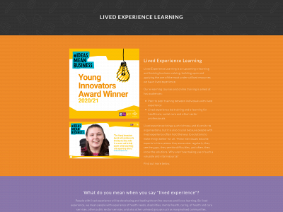 livedexperiencelearning.co.uk snapshot