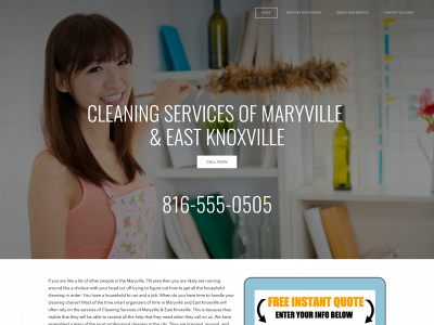 www.cleaningservicesofmaryville.com snapshot