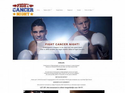 fightcancernight.nl snapshot