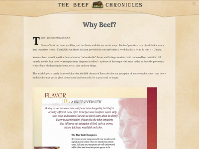 thebeefchronicles.com snapshot