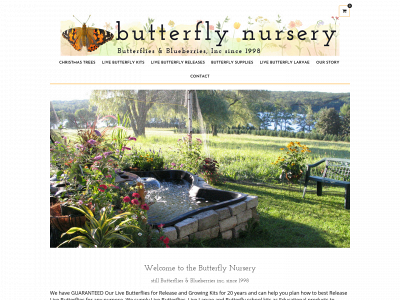 butterflynursery.com snapshot