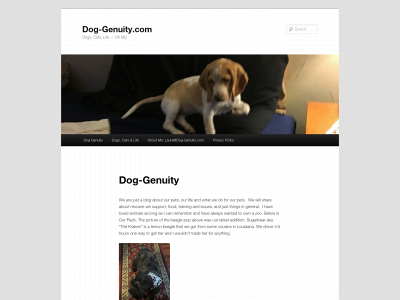 dog-genuity.com snapshot