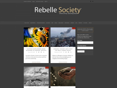 rebellesociety.com snapshot