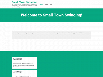 smalltownswinging.com snapshot