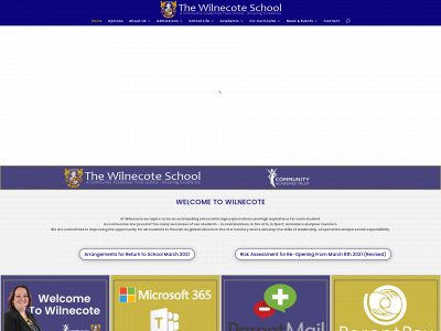 thewilnecoteschool.com snapshot