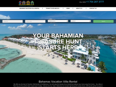 bahamiantreasures.com snapshot
