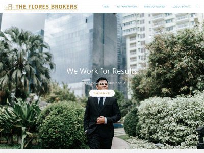 floresbrokers.com snapshot