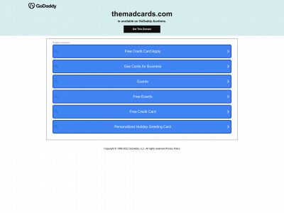 themadcards.com snapshot