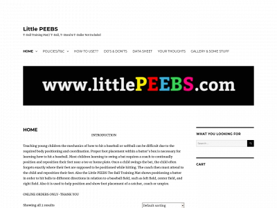 littlepeebs.com snapshot