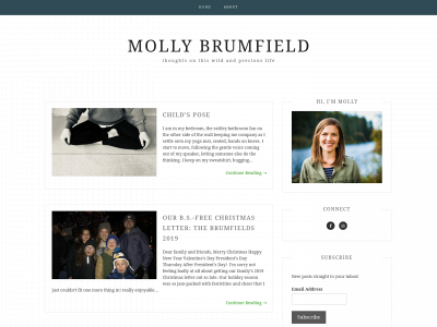 mollybrumfield.com snapshot