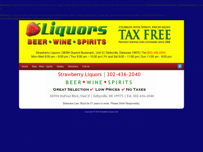 strawberryliquor.com snapshot