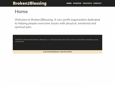 broken2blessing.org snapshot