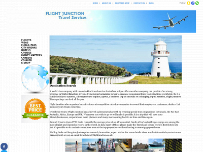 flightjunction.co.uk snapshot