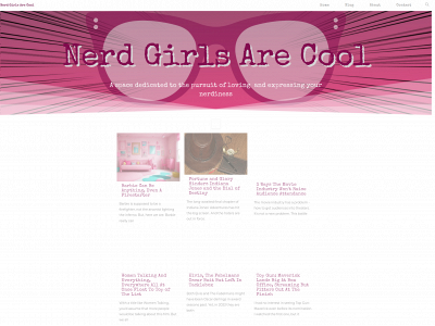 nerdgirlsarecool.com snapshot