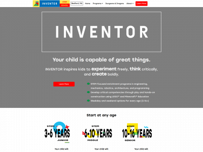 inventorstemschool.com snapshot