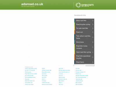 adaroad.co.uk snapshot