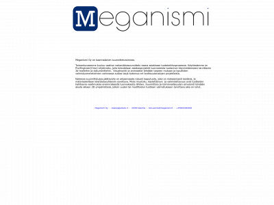 meganismi.fi snapshot
